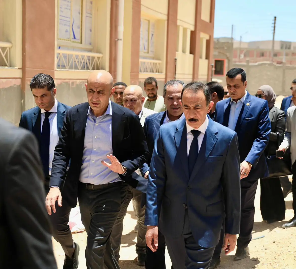 وزير التعليم ومحافظ سوهاج يتفقدان مشروعات تعليمية جديدة بالمحافظة