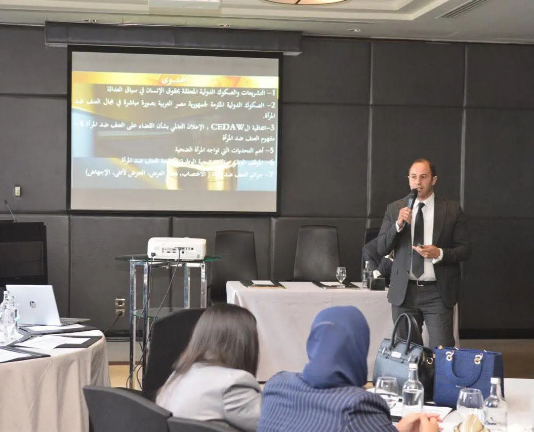 النيابة العامة تنظم 6 ورش تدريبية لعضواتها حول العنف ضد المرأة
