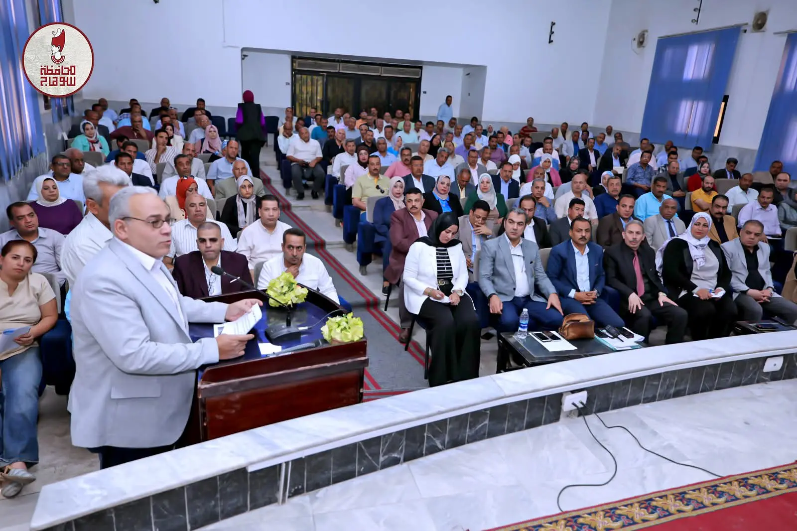 محافظ سوهاج يترأس المجلس التنفيذي