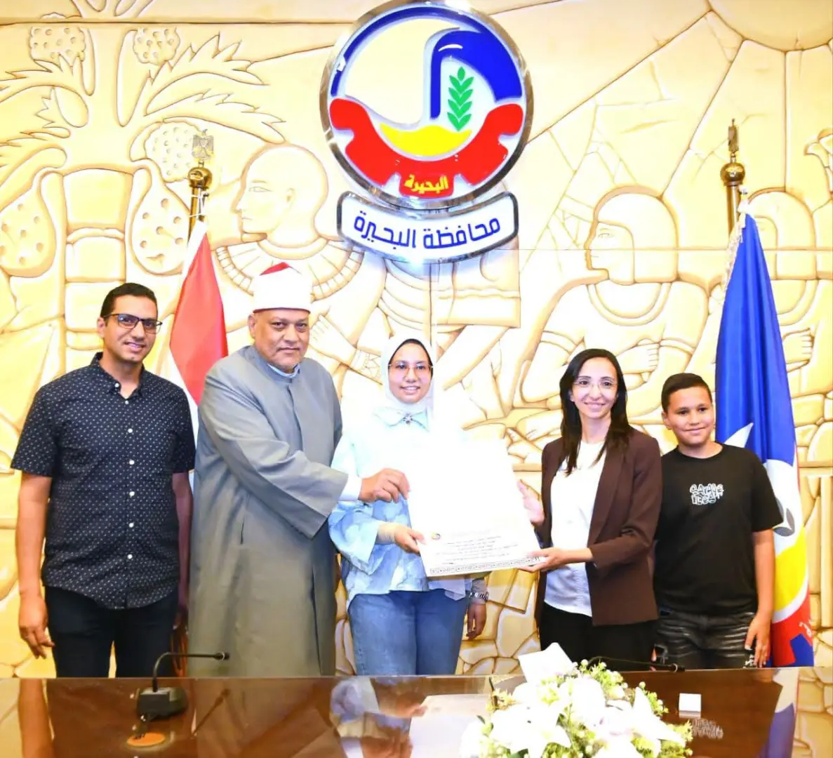 محافظ البحيرة تكرّم أوائل الإعدادية الأزهرية دعماً لمسيرة التفوق والنجاح