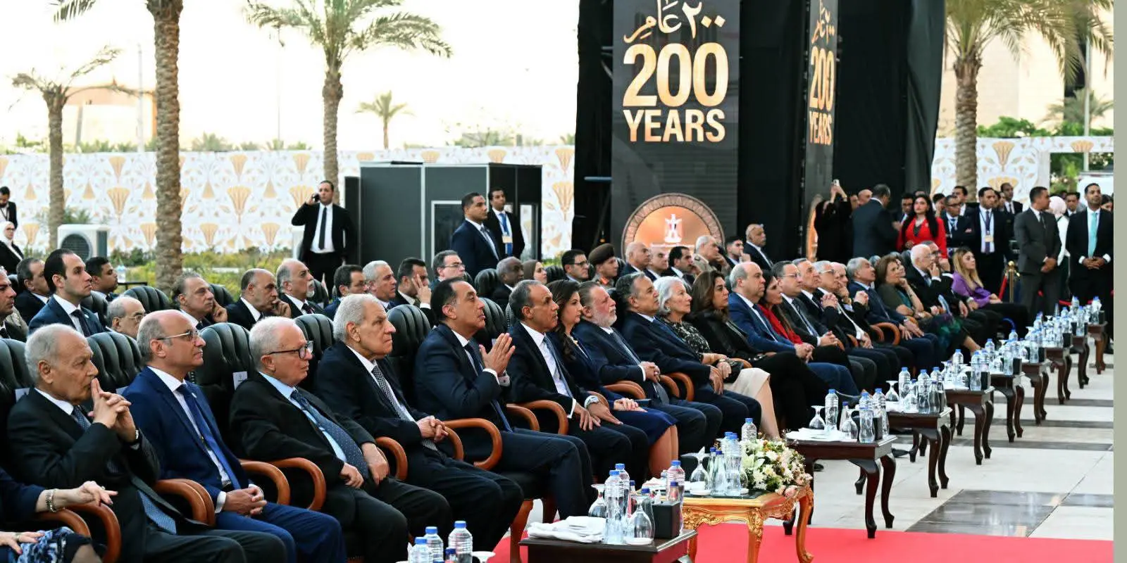 رئيس الوزراء يشهد احتفال الخارجية المصرية بمرور 200 عام على تأسيسها