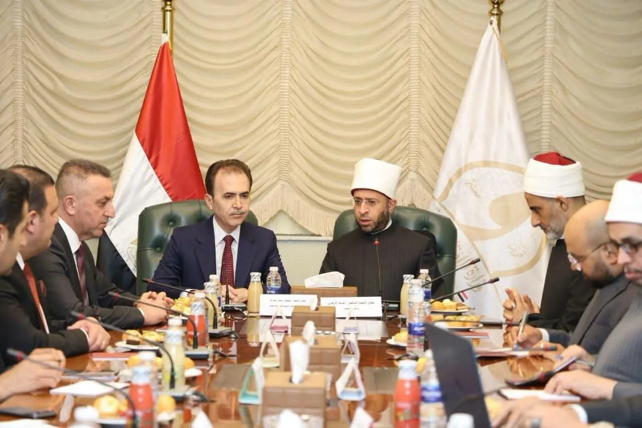 وزير الأوقاف يبحث مع نظيره في إقليم كردستان العراق تعزيز التعاون الديني والعلمي