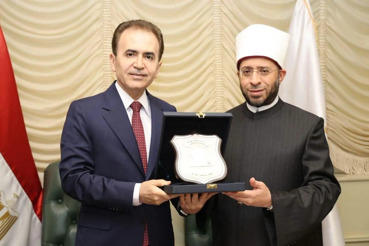 وزير الأوقاف يبحث مع نظيره في إقليم كردستان العراق تعزيز التعاون الديني والعلمي