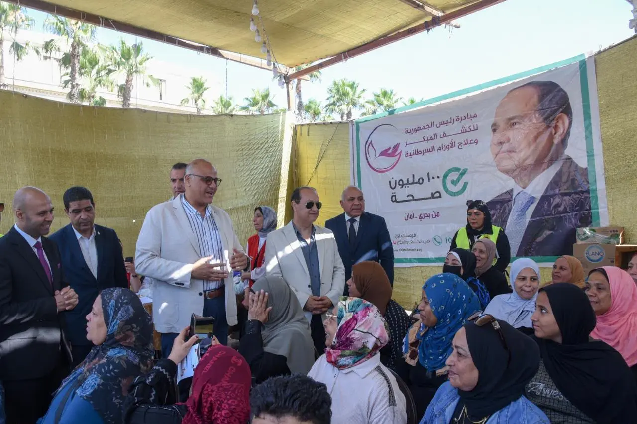 محافظ الإسكندرية يشهد انطلاق الحملة القومية للتبرع بالدم تزامنًا مع اليوم العالمي للتبرع بالدم - 1000711569
