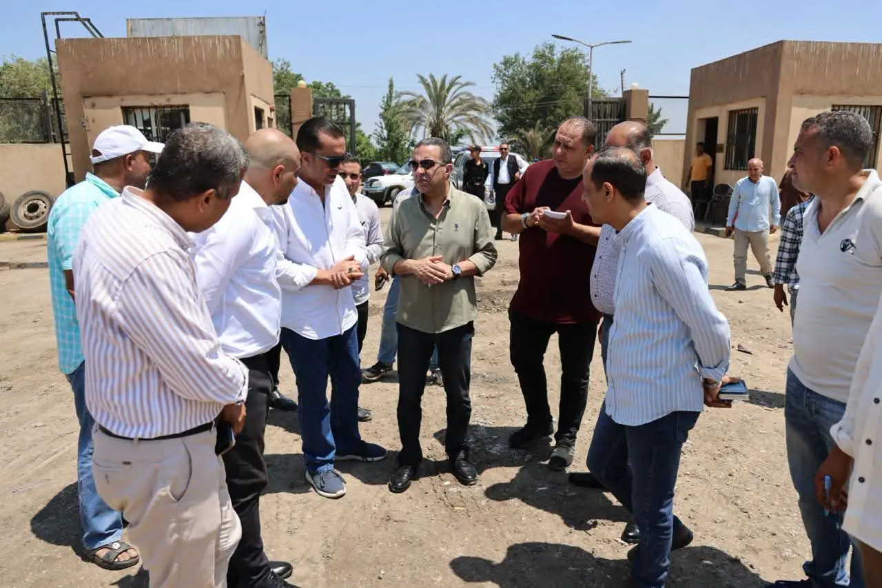 محافظ المنوفية يفتتح مشروع صرف صحي طوخ دلكة بتكلفة 45 مليون جنيه