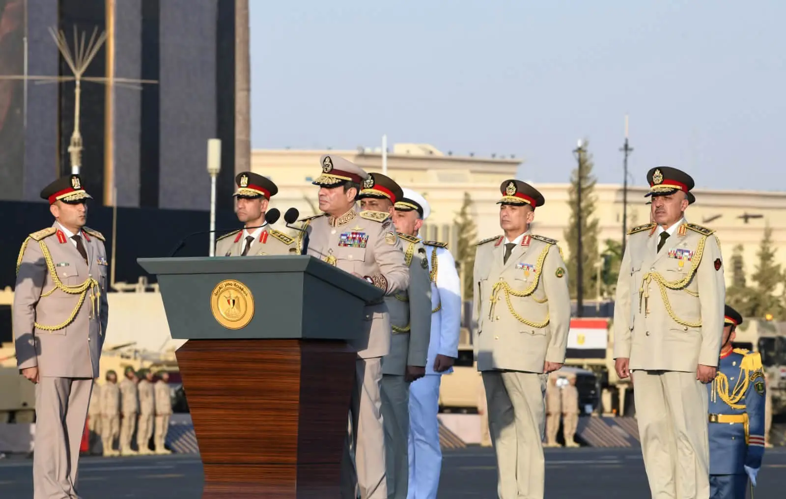 ننشر نص كلمة الرئيس السيسي خلال افتتاح مقر القيادة الاستراتيجية «الأوكتاجون»