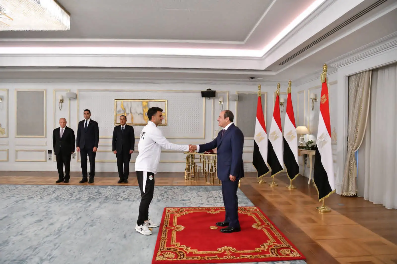نجوى الألفي: تكريم الرئيس للمنتخب يؤسس لمرحلة جديدة في الرياضة المصرية - 1000735554