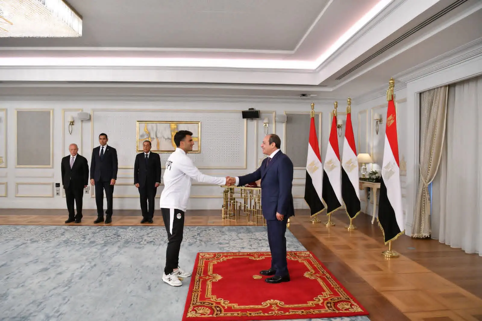 نجوى الألفي: تكريم الرئيس للمنتخب يؤسس لمرحلة جديدة في الرياضة المصرية - 1000735555