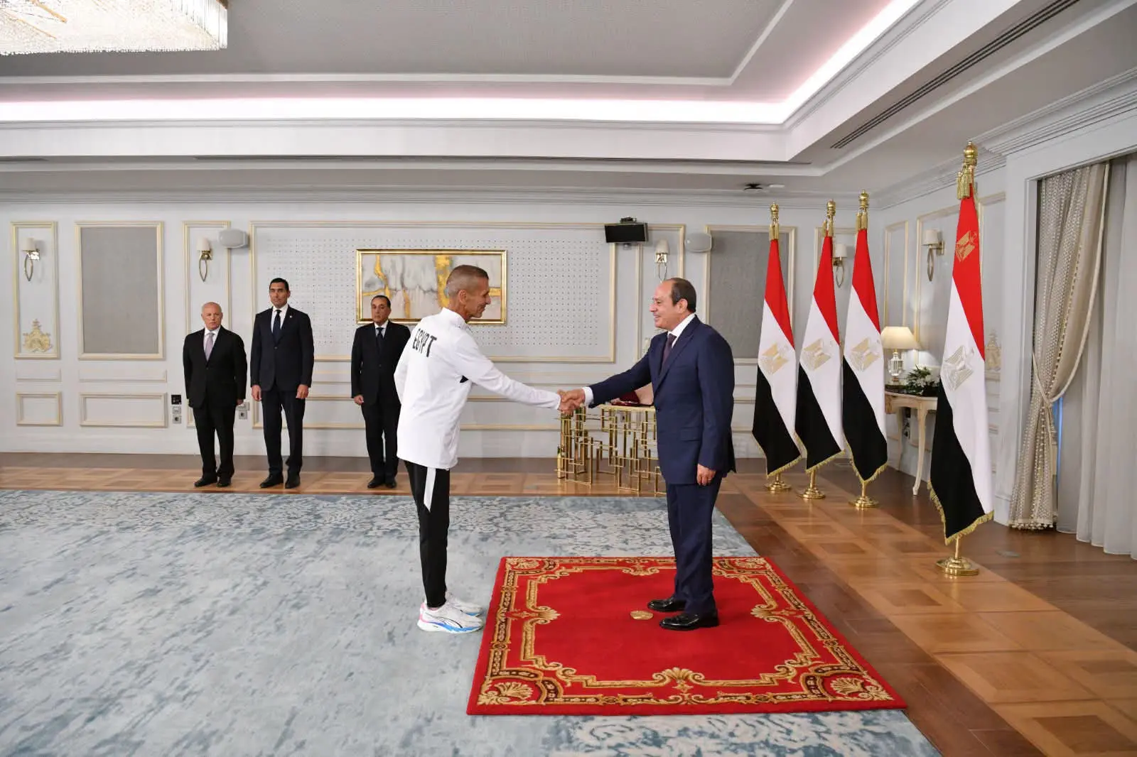 نجوى الألفي: تكريم الرئيس للمنتخب يؤسس لمرحلة جديدة في الرياضة المصرية - 1000735566