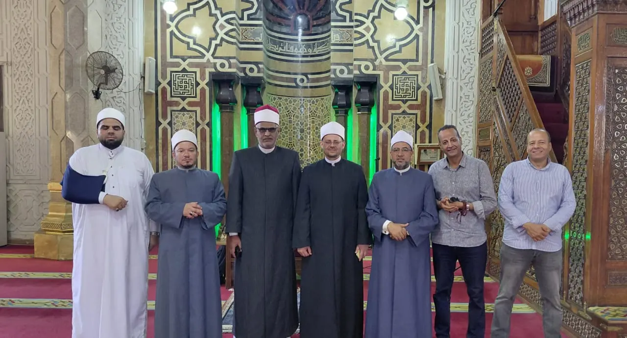 رئيس الإدارة المركزية لشئون المساجد والقرآن الكريم يتفقد استعدادات تصفيات «دولة التلاوة» بالإسكندرية - 1000738654