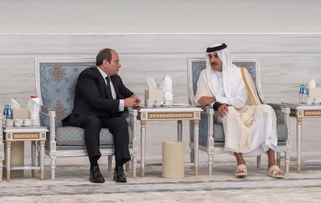 الرئيس السيسي يعود إلى أرض الوطن بعد زيارتين أخويتين إلى قطر والبحرين