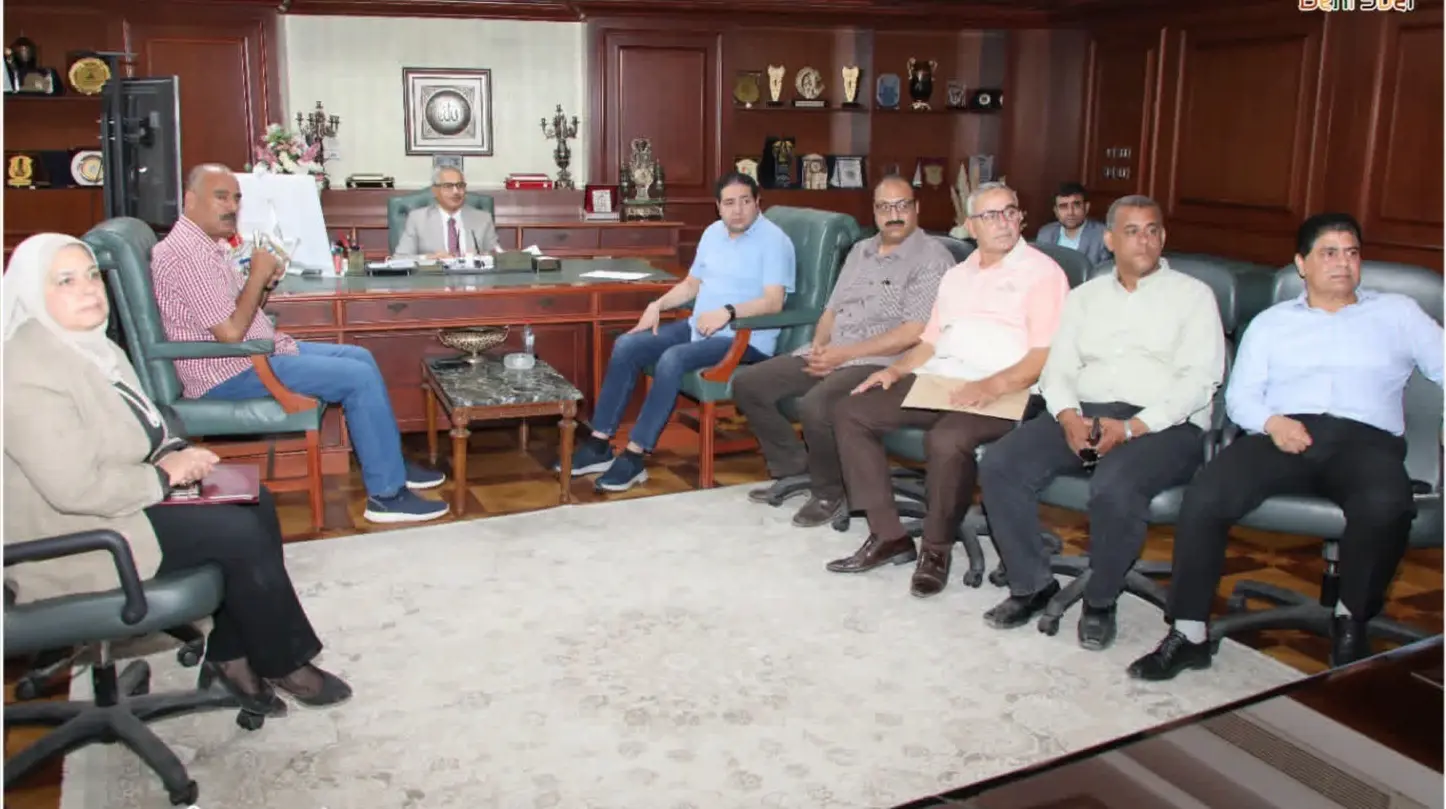 محافظ بني سويف: برنامج علاجي شامل لتطوير التعليم استعدادًا للعام الدراسي الجديد