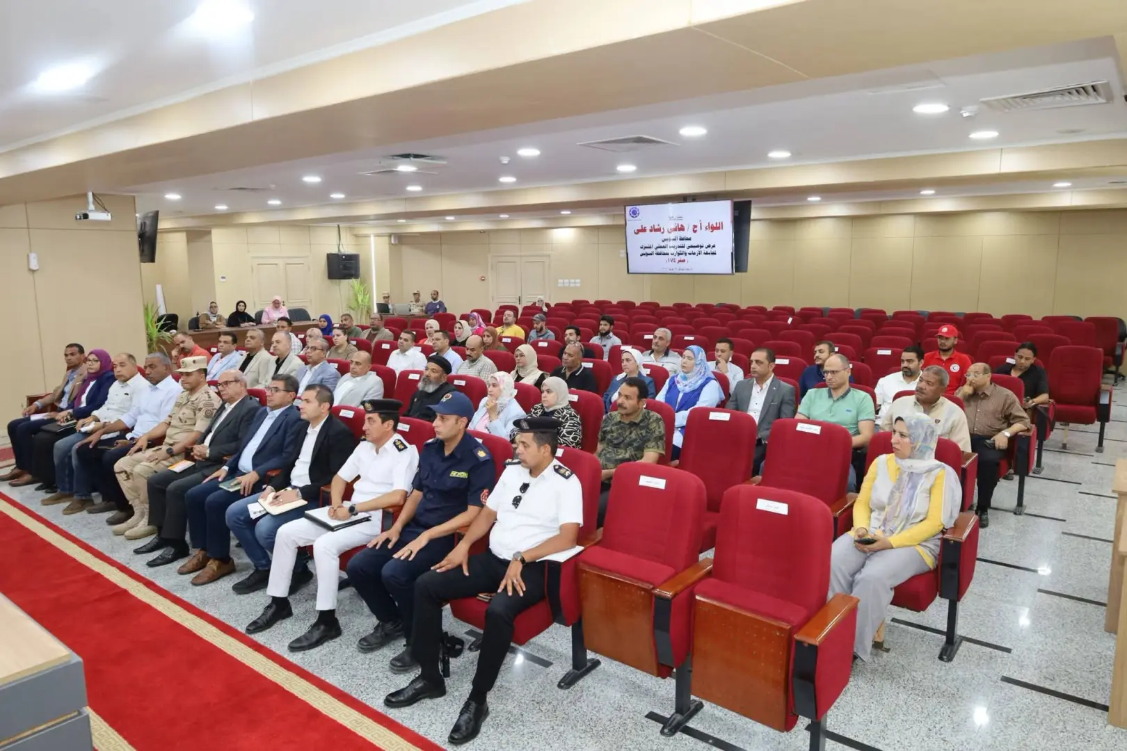 استعدادات مكثفة بالسويس لانطلاق مشروع «صقر 174» لمواجهة الأزمات والكوارث