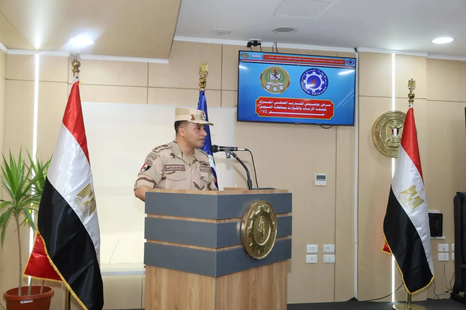 استعدادات مكثفة بالسويس لانطلاق مشروع «صقر 174» لمواجهة الأزمات والكوارث
