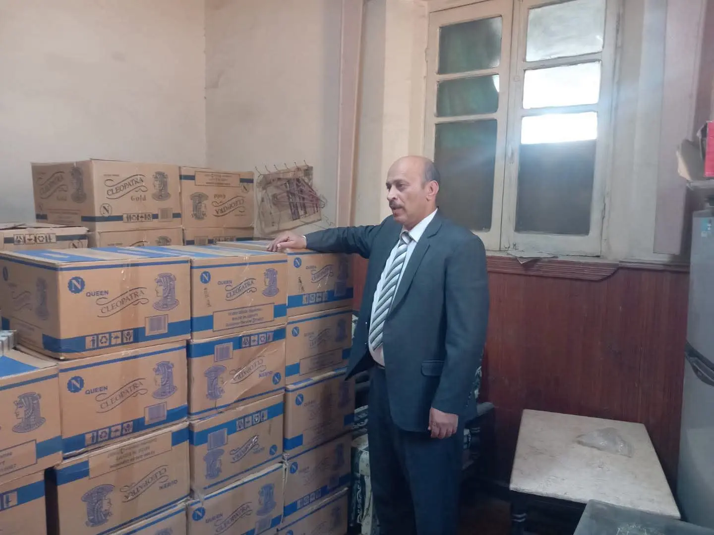 إحباط تهريب 18 ألف علبة سجائر قبل طرحها في السوق السوداء بالغربية