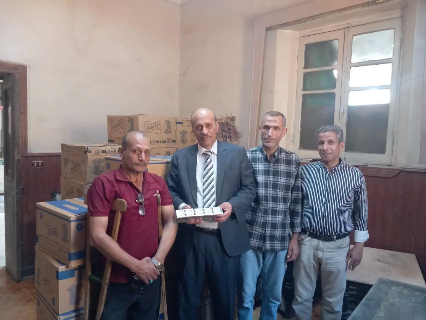 إحباط تهريب 18 ألف علبة سجائر قبل طرحها في السوق السوداء بالغربية