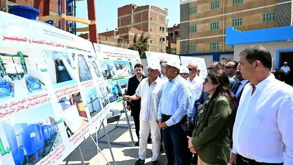 رئيس الوزراء يفتتح محطة مياه سندبسط الارتوازية بعد رفع طاقتها 500% لخدمة 47 ألف نسمة بالغربية