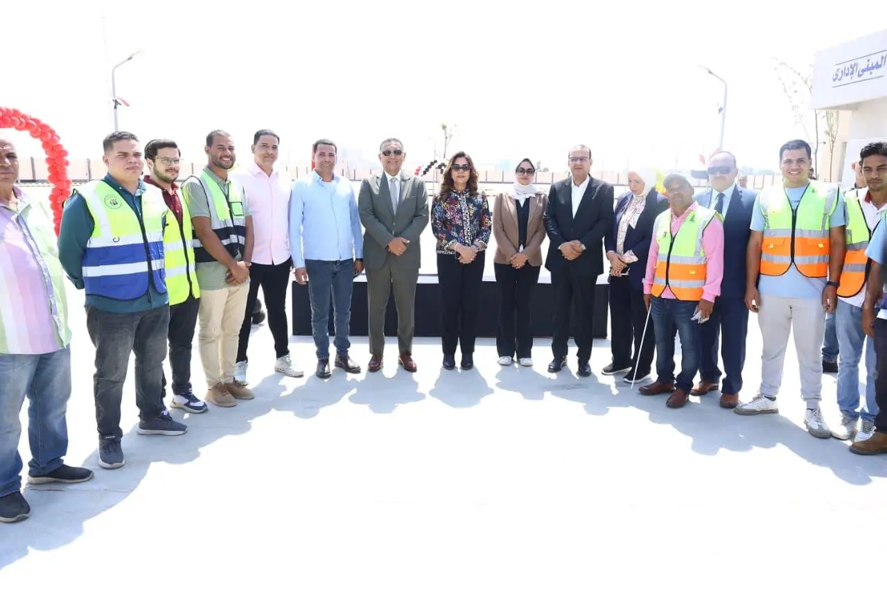 وزيرة التنمية المحلية ومحافظ القليوبية يفتتحان وحدة احتجاز المضبوطات ومركبات التكهين بالخانكة - 1000781989