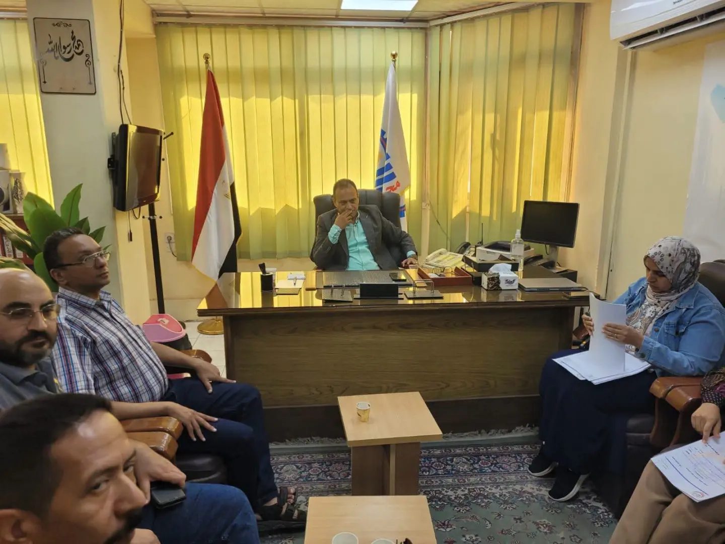 أول اجتماع لوكيل صحة قنا الجديد.. خطة لتطوير المستشفيات ودعم التخصصات الدقيقة