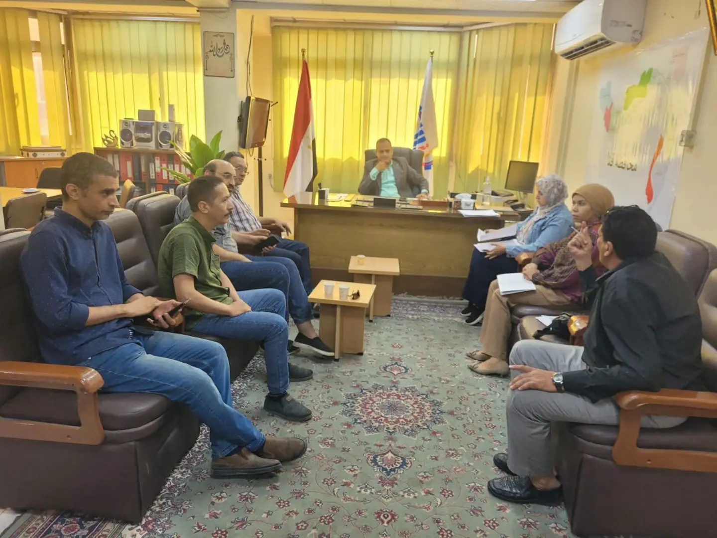 أول اجتماع لوكيل صحة قنا الجديد.. خطة لتطوير المستشفيات ودعم التخصصات الدقيقة