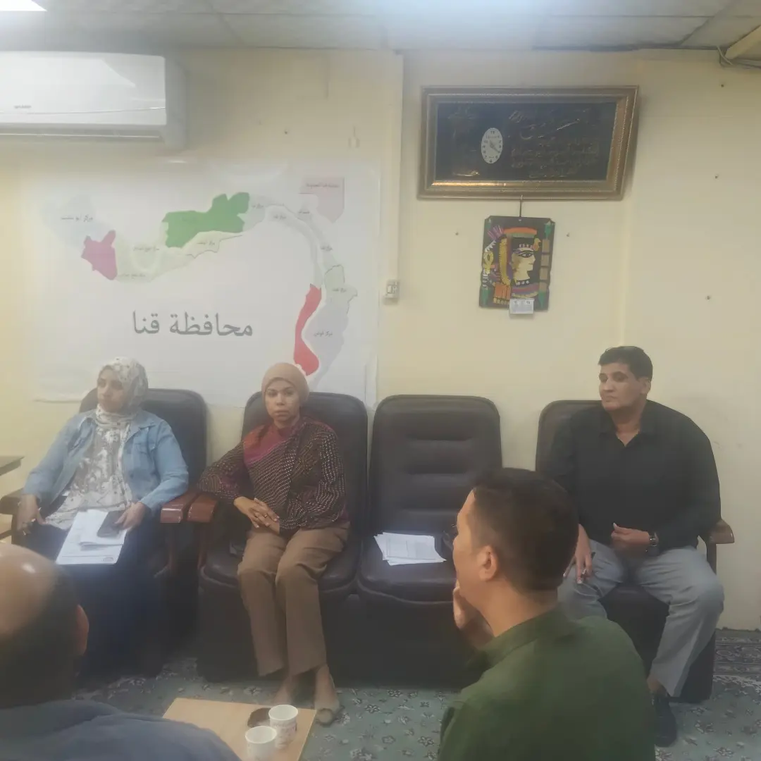 أول اجتماع لوكيل صحة قنا الجديد.. خطة لتطوير المستشفيات ودعم التخصصات الدقيقة