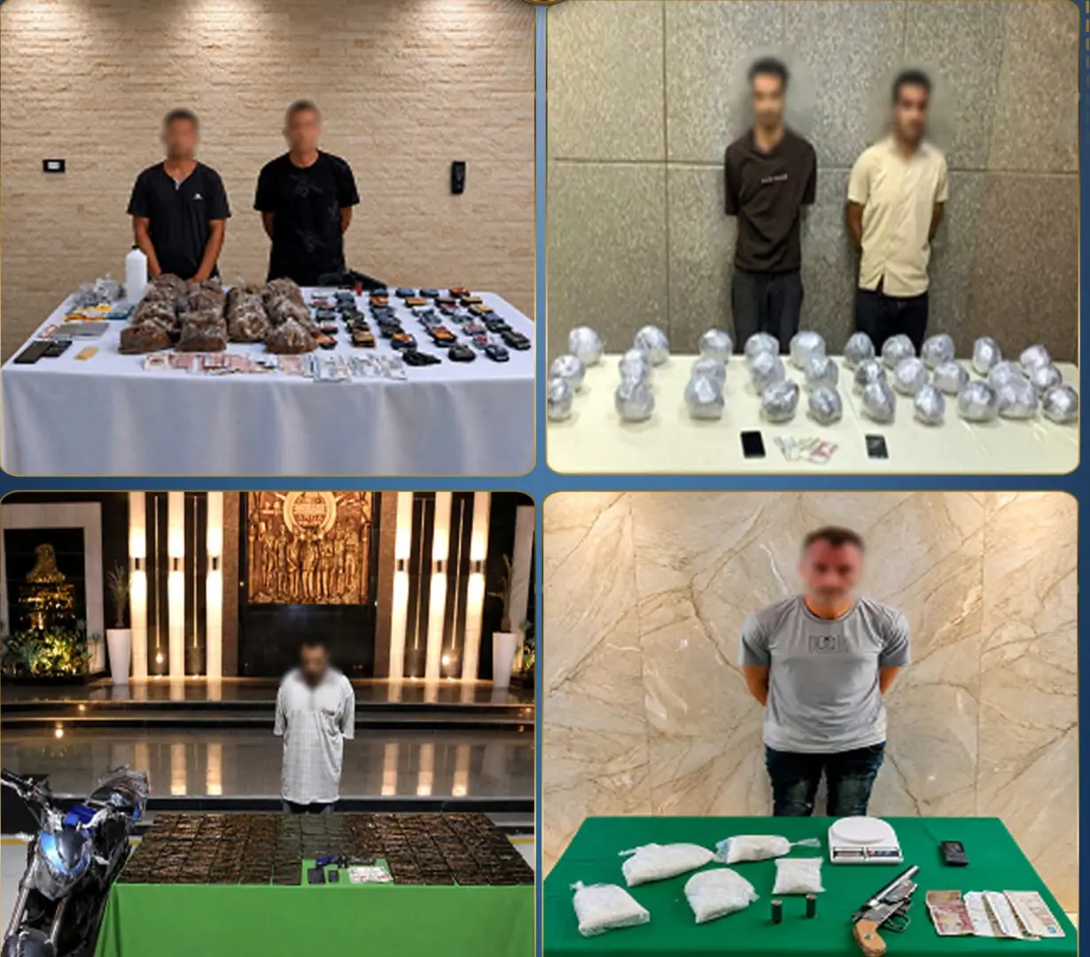 مصرع 4 عناصر إجرامية شديدة الخطورة في مواجهة مع الشرطة بالشرقية