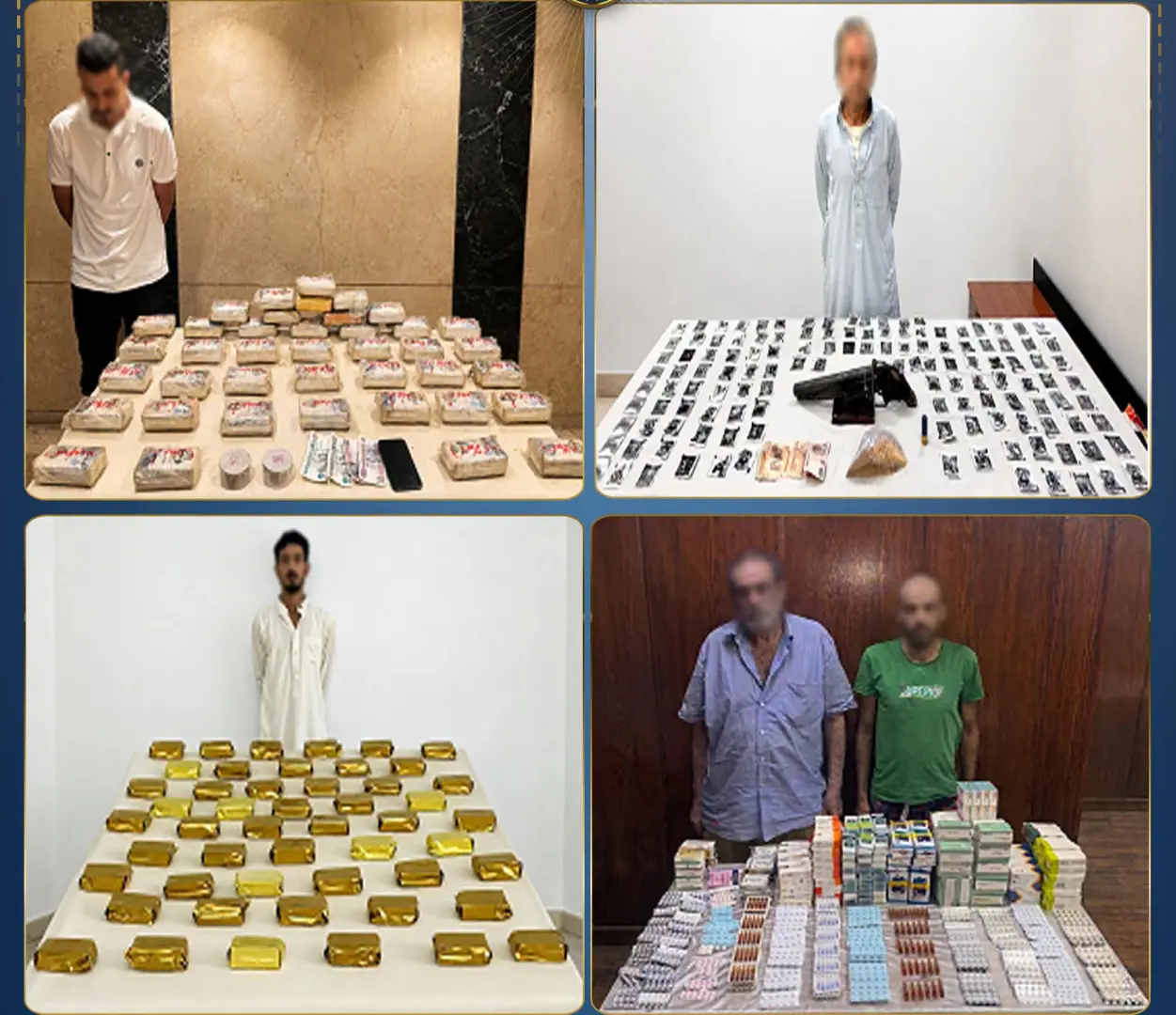 مصرع 4 عناصر إجرامية شديدة الخطورة في مواجهة مع الشرطة بالشرقية