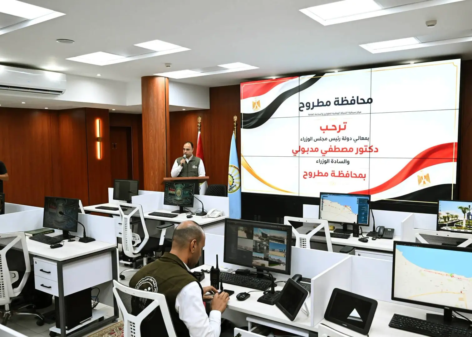 خلال جولته بمطروح.. مدبولي يتابع منظومة إدارة الأزمات