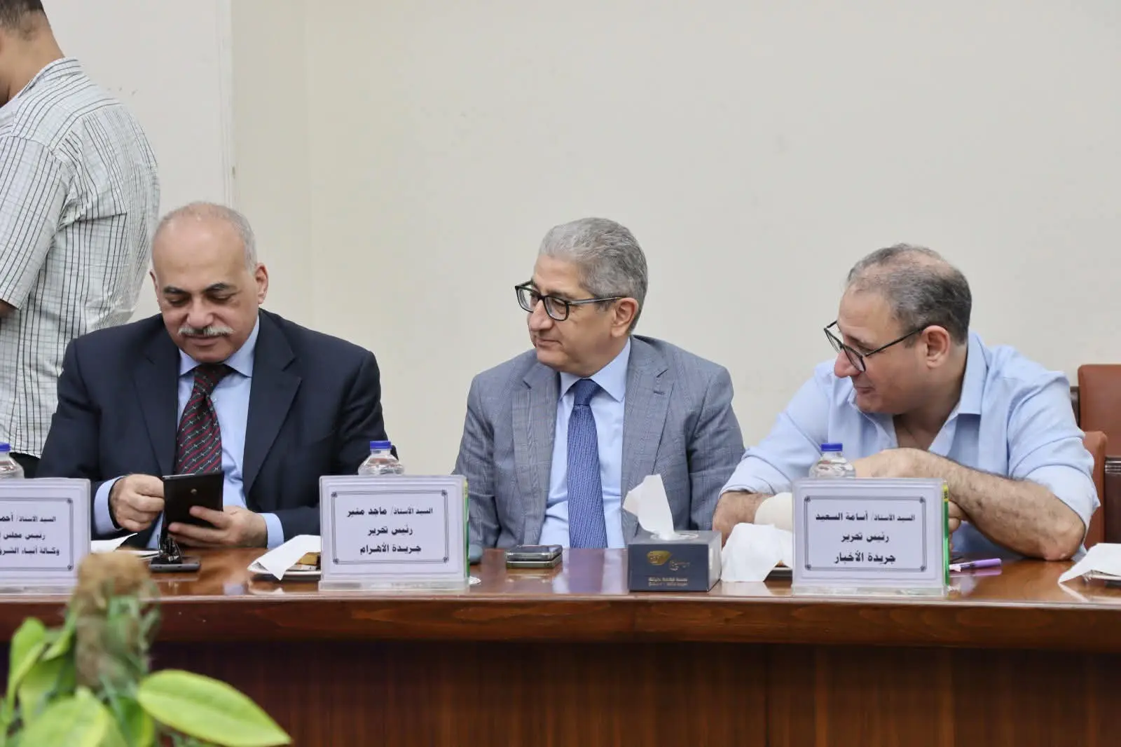 الشوربجي والمسلماني يوقعان بروتوكول تعاون بين هيئتي الصحافة والإعلام
