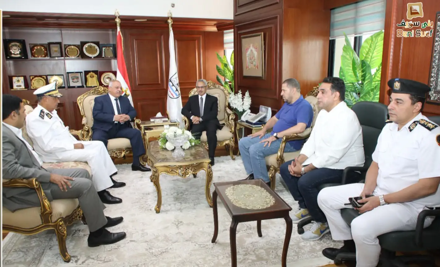 محافظ بني سويف ومدير الأمن يؤكدان استمرار التكامل لخدمة المواطنين
