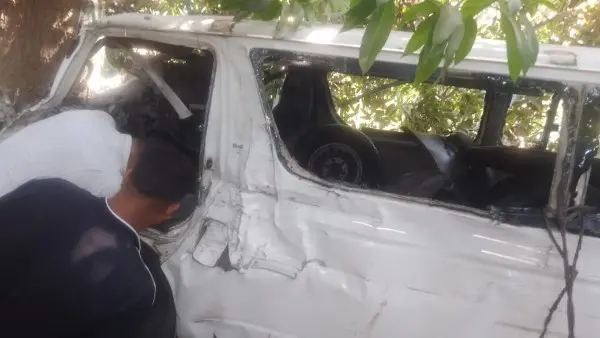 إصابة 12 شخصاً في حادث انقلاب ميكروباص بأسيوط