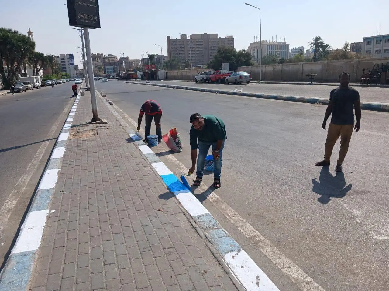 «سويسنا أجمل بينا».. أحياء السويس تتزين بمشاركة الشباب والمجتمع المدني