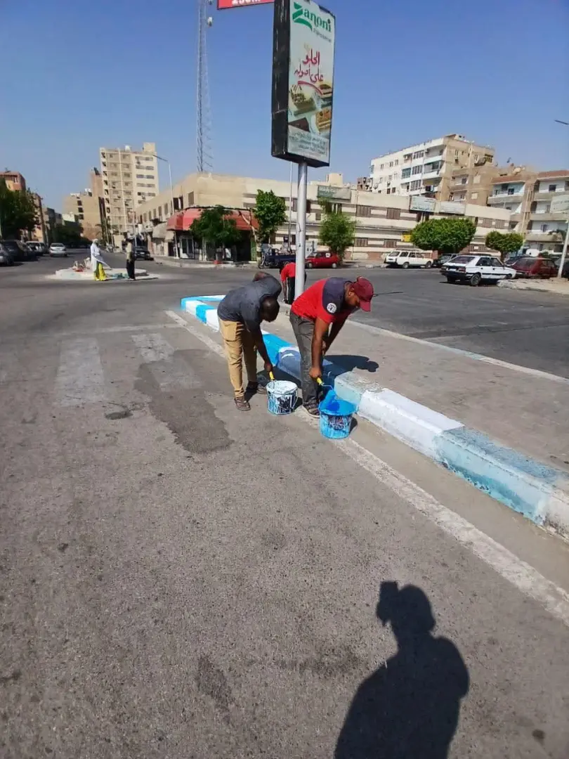 «سويسنا أجمل بينا».. أحياء السويس تتزين بمشاركة الشباب والمجتمع المدني