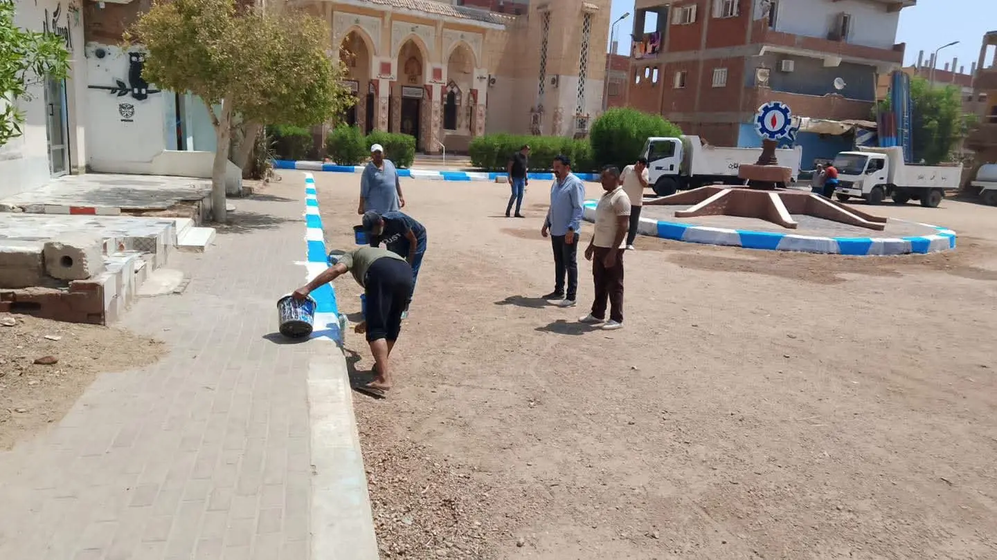 «سويسنا أجمل بينا».. أحياء السويس تتزين بمشاركة الشباب والمجتمع المدني