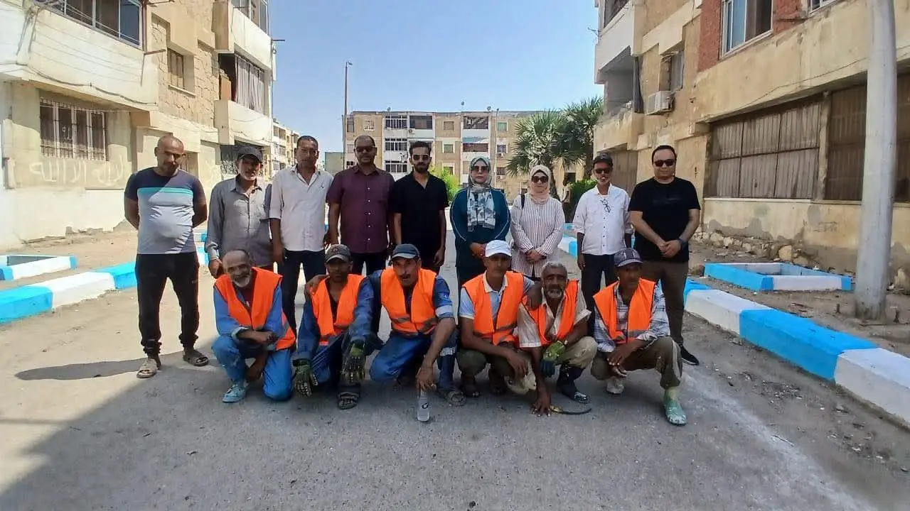 «سويسنا أجمل بينا».. أحياء السويس تتزين بمشاركة الشباب والمجتمع المدني