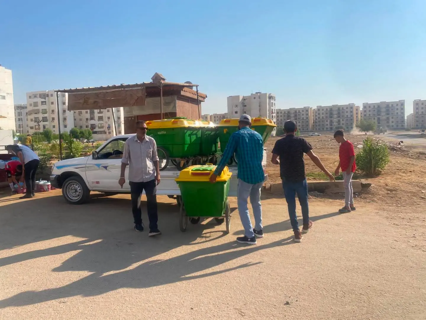 «سويسنا أجمل بينا».. أحياء السويس تتزين بمشاركة الشباب والمجتمع المدني