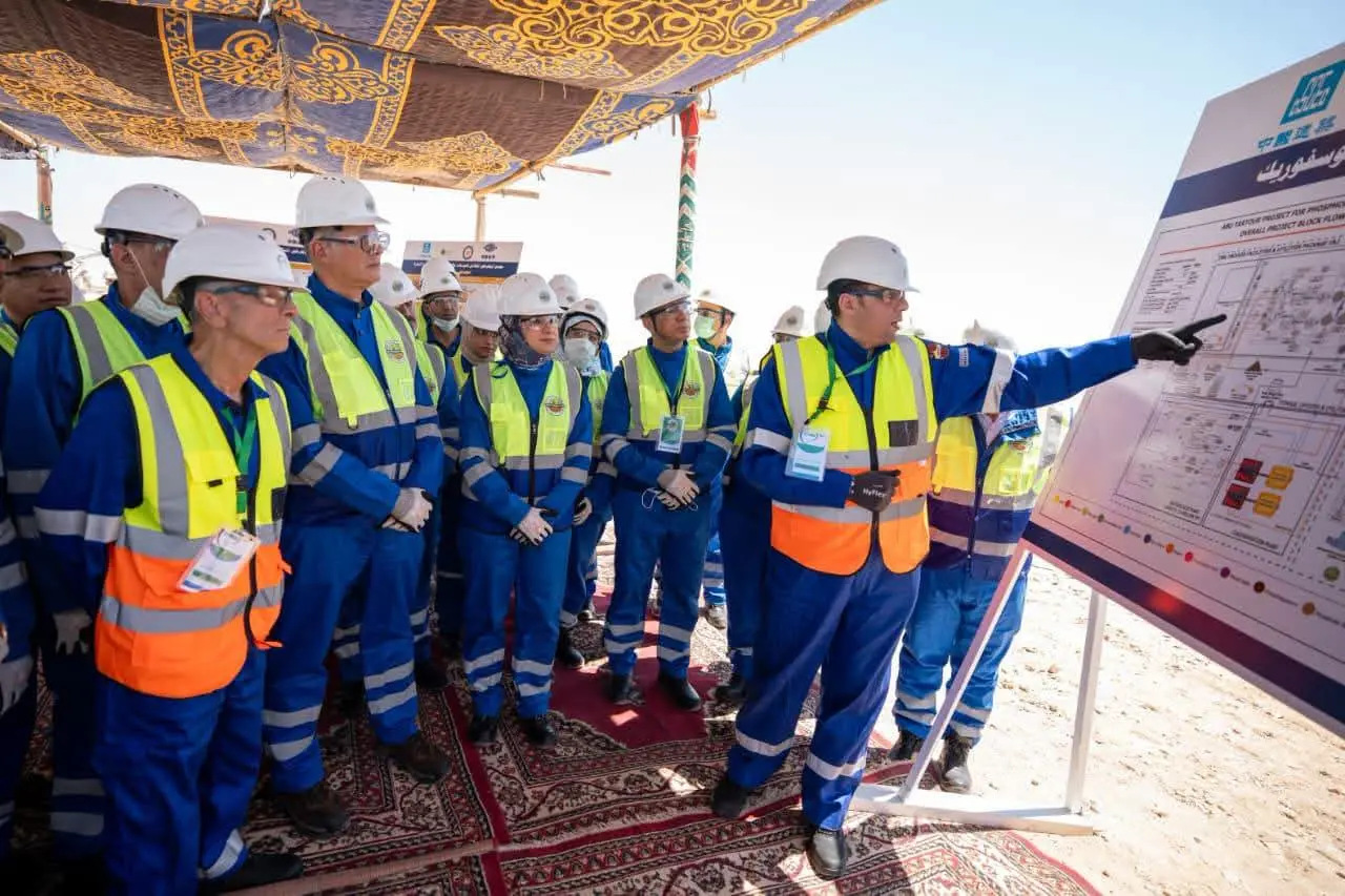 باستثمارات 658 مليون دولار.. وضع حجر الأساس لأول مجمع لإنتاج حامض الفوسفوريك بأبوطرطور