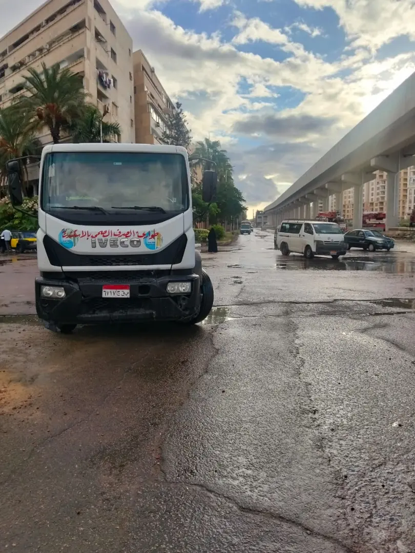 الإسكندرية ترفع حالة الطوارئ لمواجهة موجة الأمطار - 1000824132