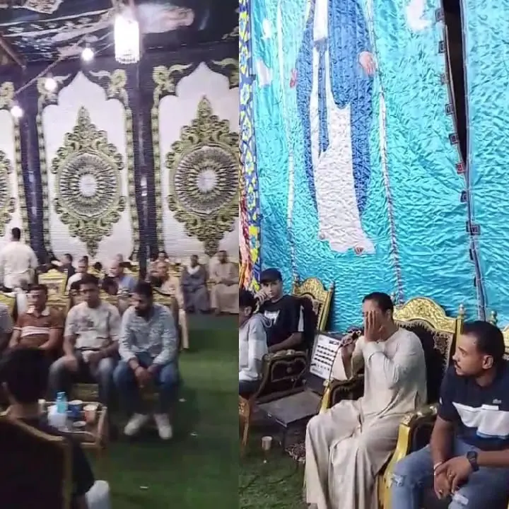 مشهد إنساني مؤثر في بني سويف.. شيخ يتلو القرآن في عزاء مواطن قبطي رحل بعد ساعات من وفاة صديق عمره، في واقعة أثارت تفاعلًا واسعًا.