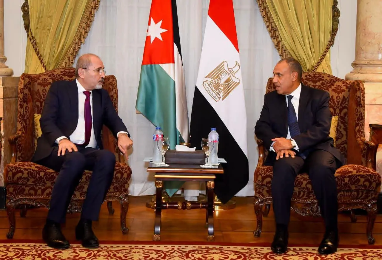 مصر والأردن تبحثان تنسيق المواقف العربية ودعم استقرار غزة