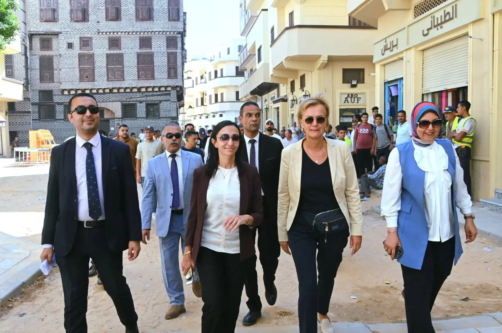 رشيد في عين أوروبا.. محافظ البحيرة وسفيرة الاتحاد الأوروبي تبحثان تحويل التاريخ إلى قوة سياحية