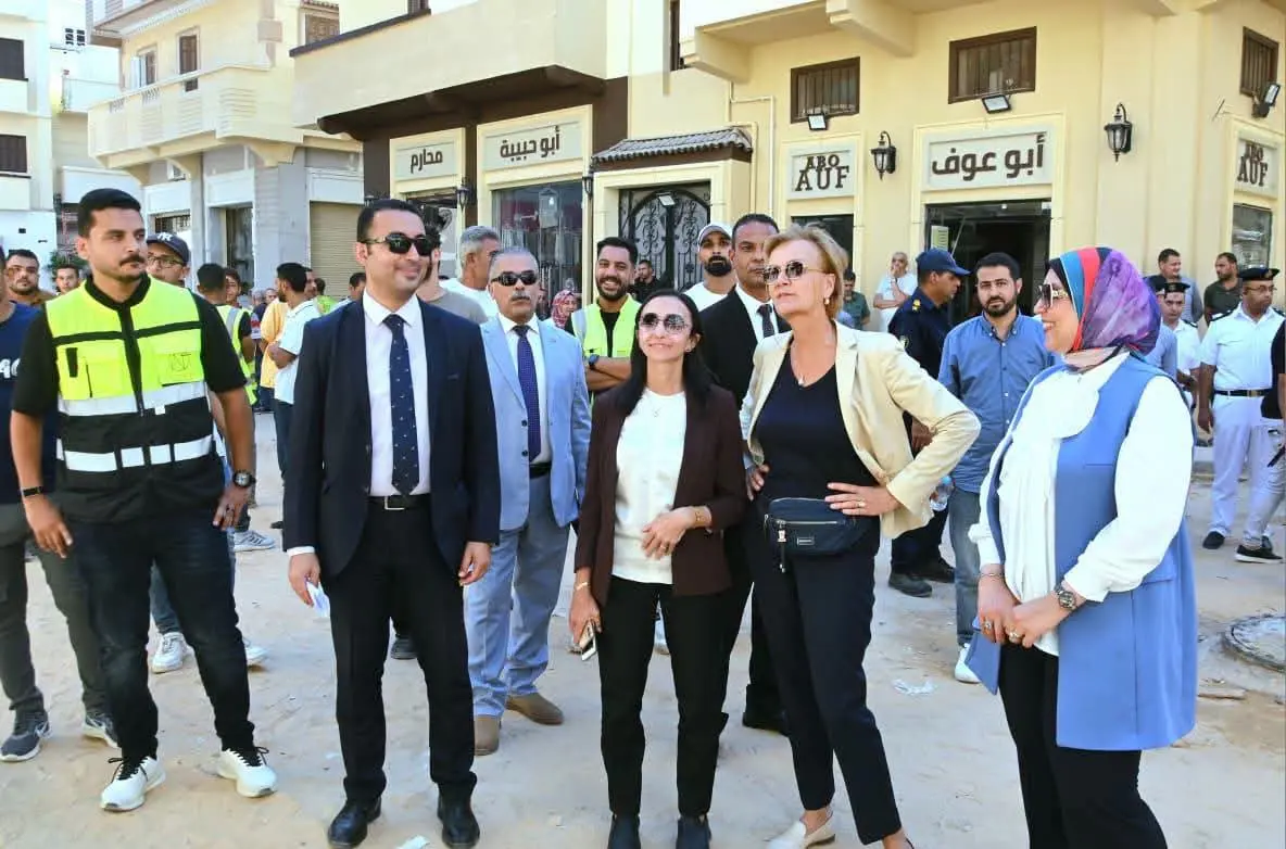 رشيد في عين أوروبا.. محافظ البحيرة وسفيرة الاتحاد الأوروبي تبحثان تحويل التاريخ إلى قوة سياحية