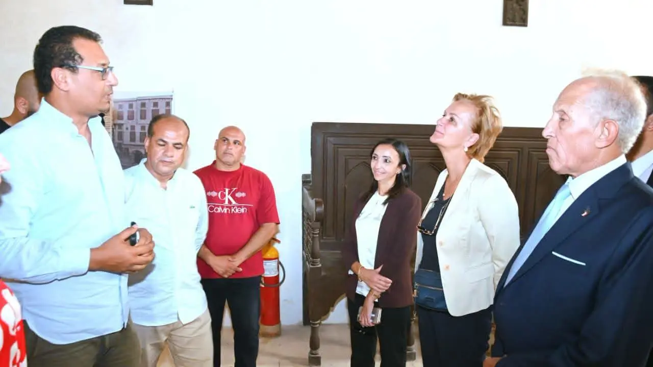 رشيد في عين أوروبا.. محافظ البحيرة وسفيرة الاتحاد الأوروبي تبحثان تحويل التاريخ إلى قوة سياحية