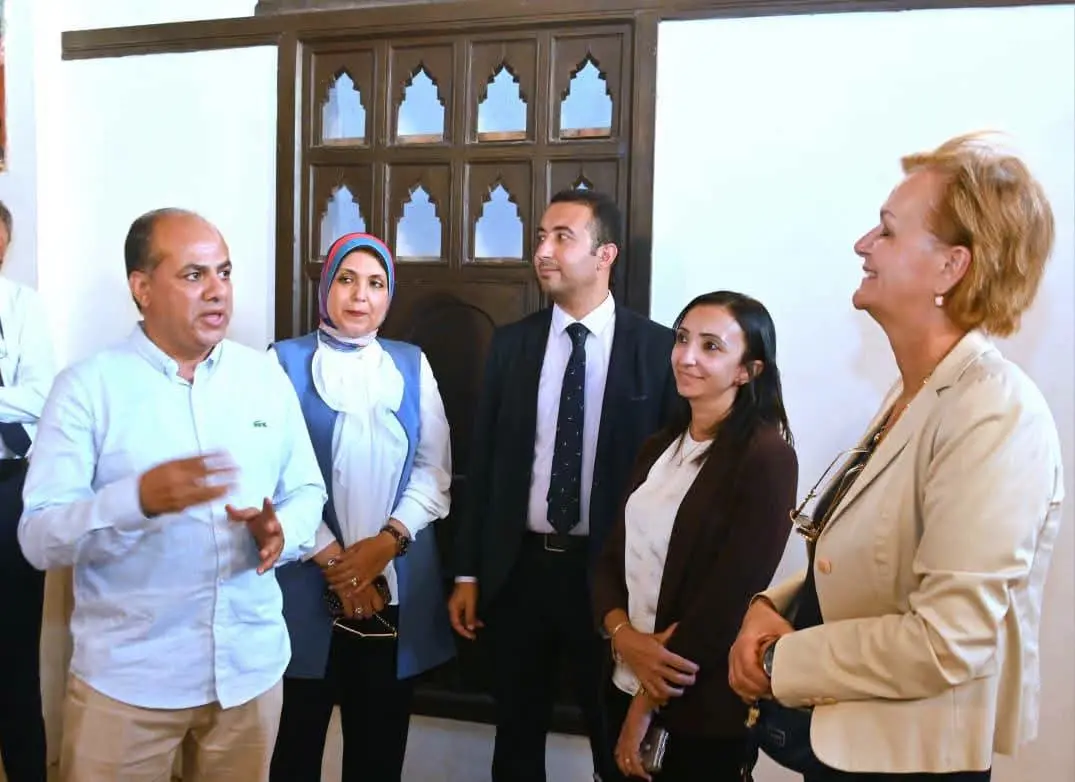 رشيد في عين أوروبا.. محافظ البحيرة وسفيرة الاتحاد الأوروبي تبحثان تحويل التاريخ إلى قوة سياحية