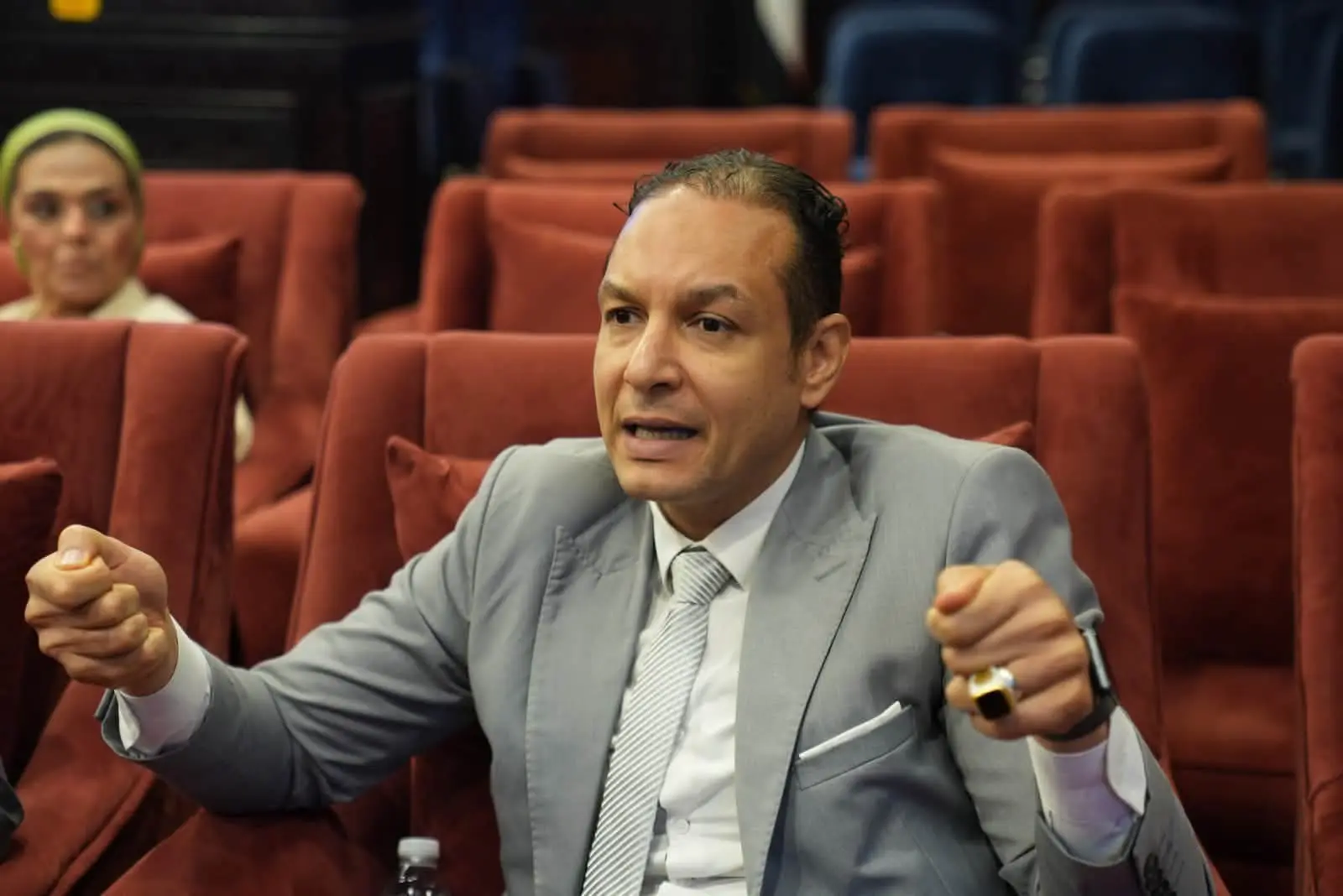 صالون سياسي قانوني لمناقشة قانون الإدارة المحلية داخل «مستقبل وطن»