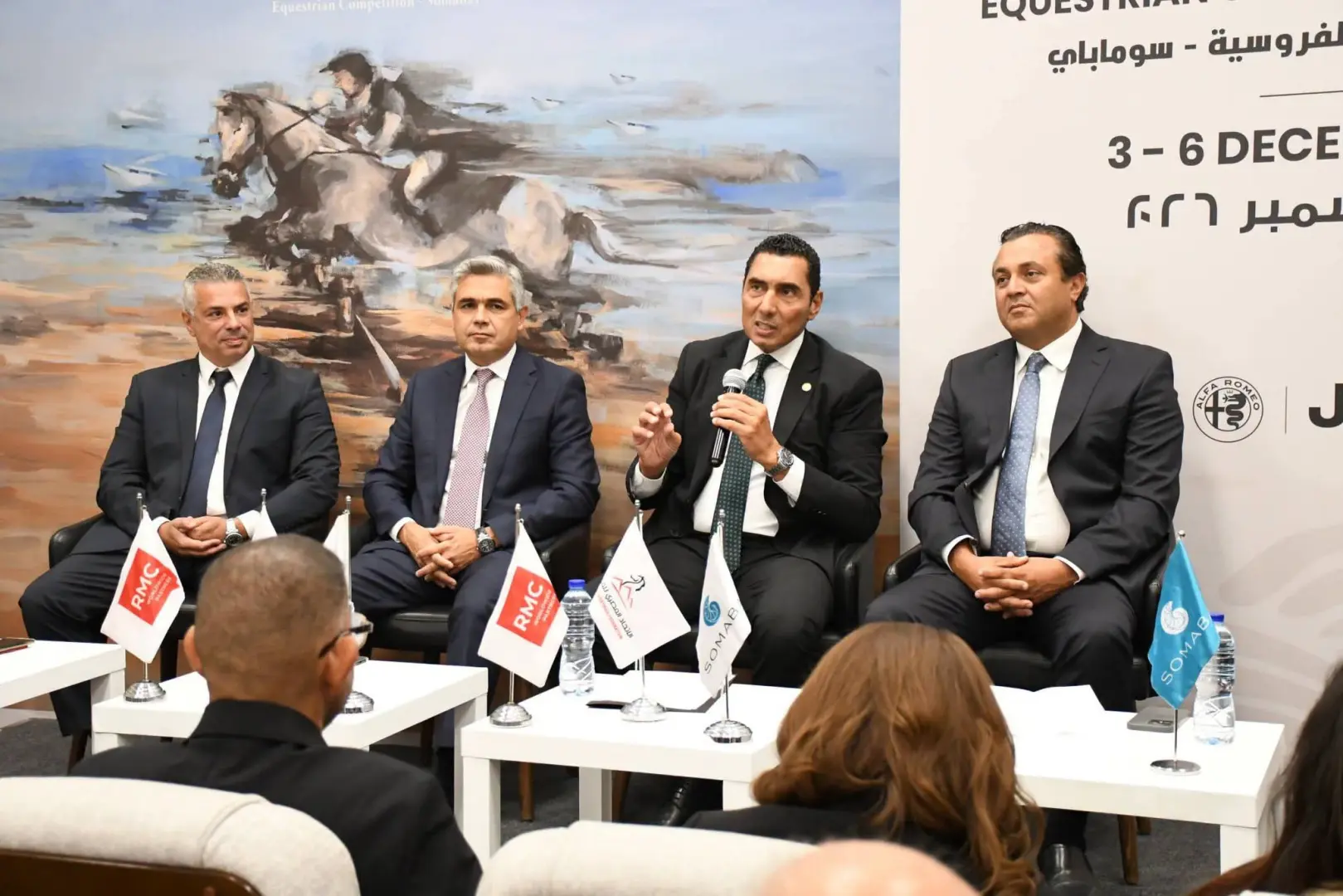 استعدادًا للانطلاق.. وزير الشباب والرياضة يتابع ترتيبات بطولة مصر الدولية للفروسية
