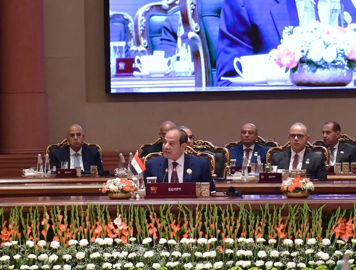 نص كلمة الرئيس السيسي خلال قمة رؤساء دول وحكومات تجمع البريكس المنعقدة بالهند