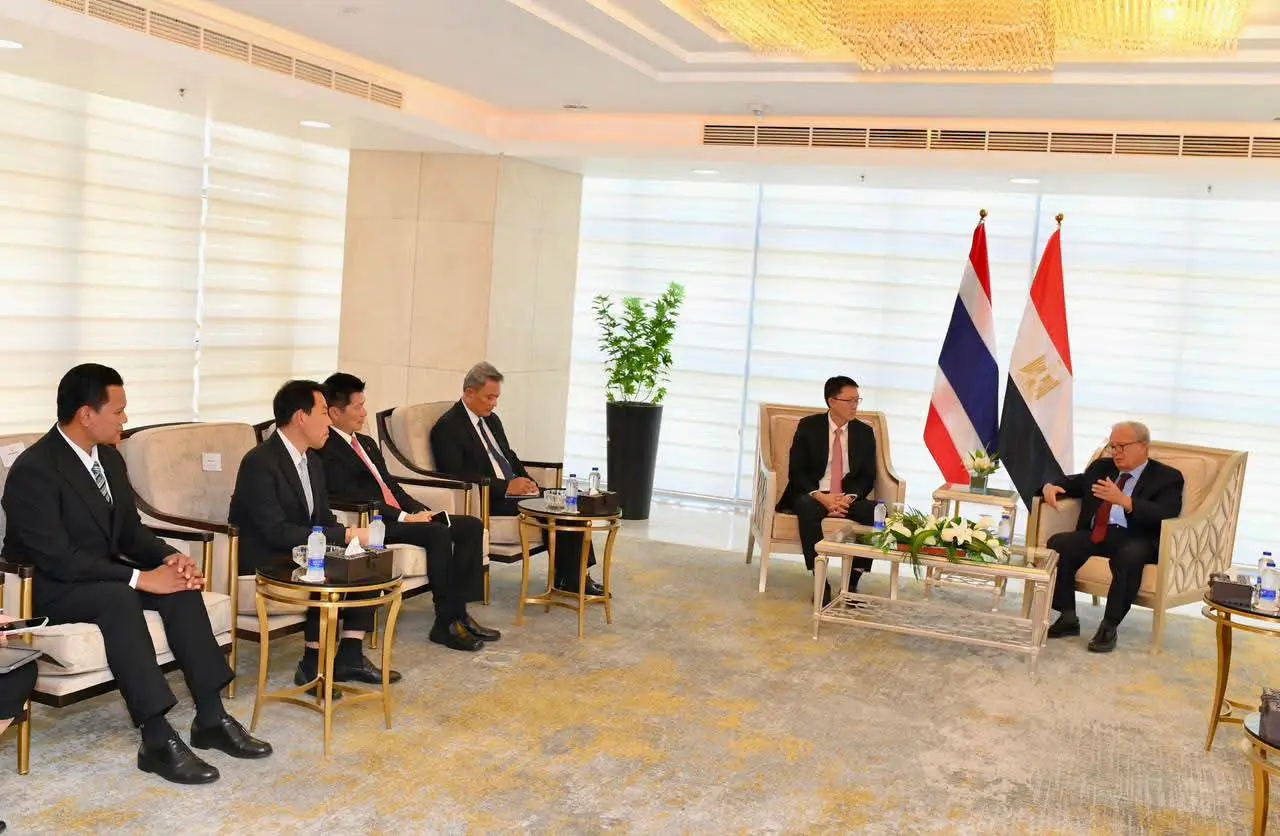 مصر وتايلاند تبحثان تعزيز الاستثمارات وزيادة التبادل التجاري بين البلدين