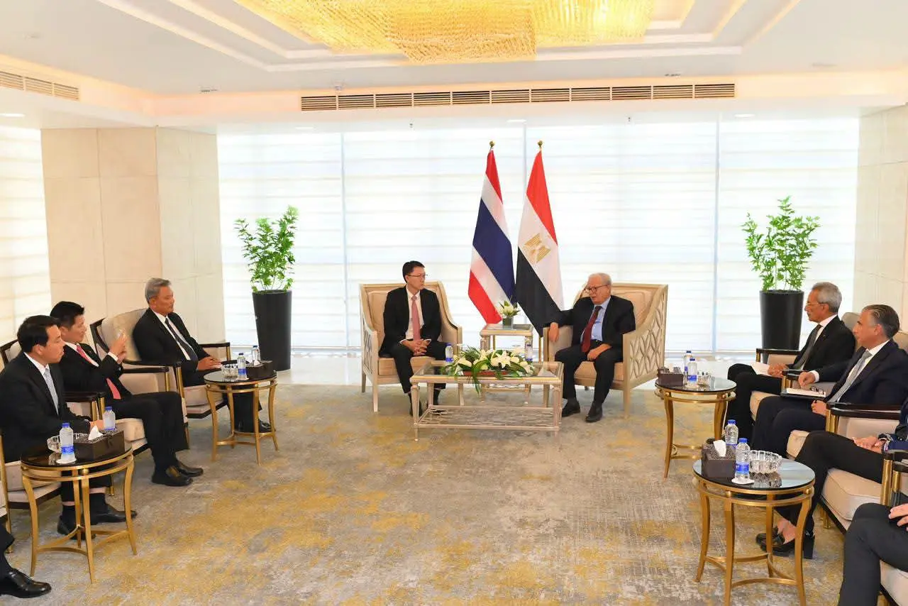 مصر وتايلاند تبحثان تعزيز الاستثمارات وزيادة التبادل التجاري بين البلدين