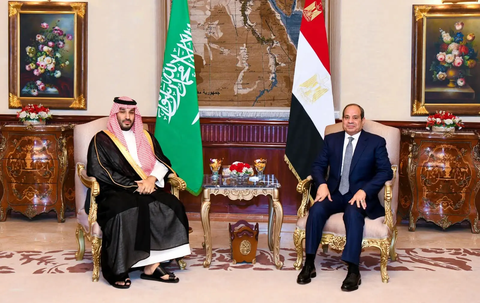السيسي ومحمد بن سلمان يؤكدان: أمن السعودية والخليج جزء من الأمن القومي المصري